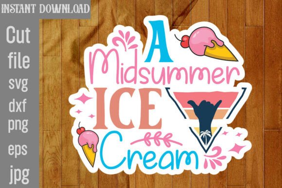 A Midsummer Ice Cream SVG: A Designer's Review