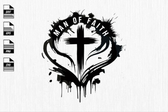 Man of Faith Cross SVG: A Designer’s Review