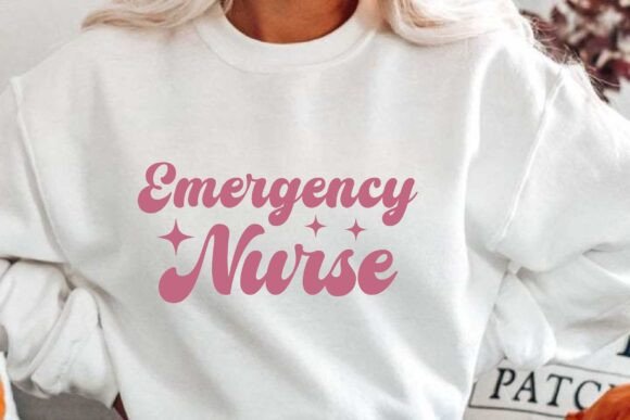Retro Emergency Nurse SVG: A Designer's Review