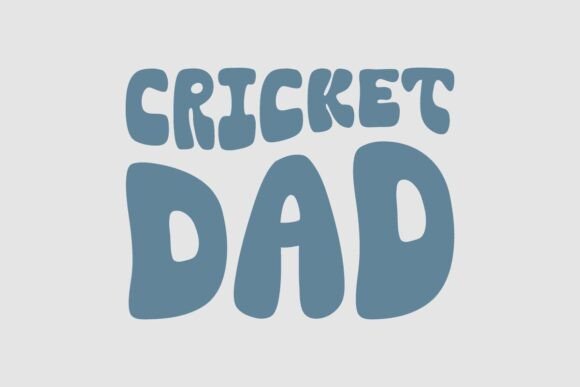 Retro Groovy Cricket Dad SVG: A Designer's Review