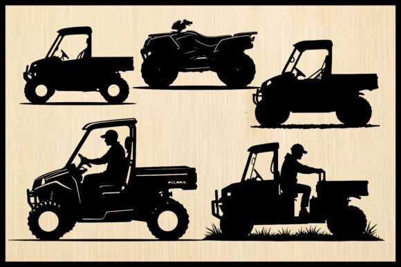 Review: ATV Rider Silhouette SVG Bundle for Embroidery
