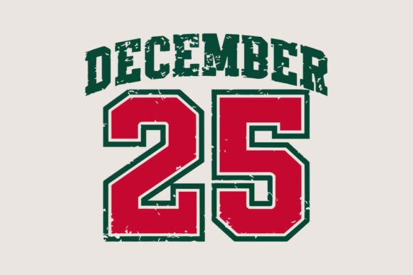 Review: December 25 SVG Vintage Varsity Christ Design