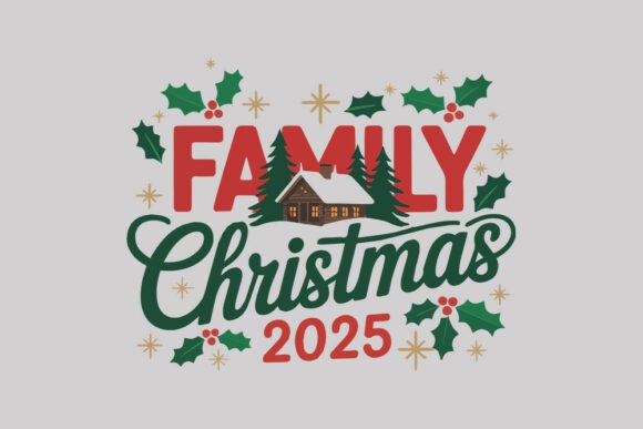 Review: Family Christmas 2025 Cozy Cabin SVG for Holiday Stitching