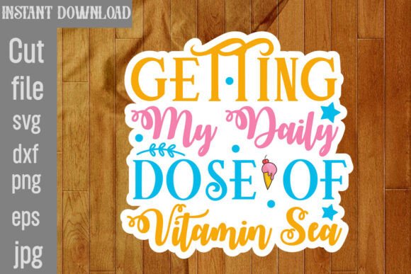 Review: Getting My Daily Dose of Vitamin Sea SVG for Embroidery