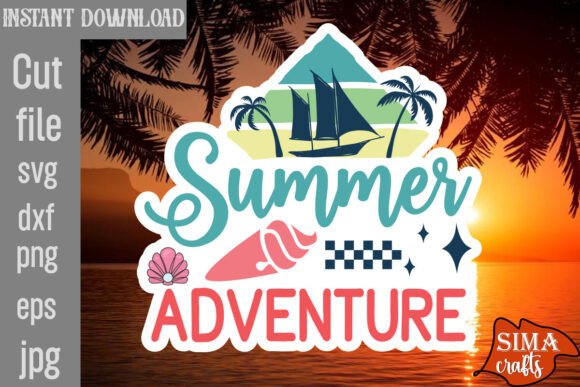 Summer Adventure SVG: A Designer's Stitch Test