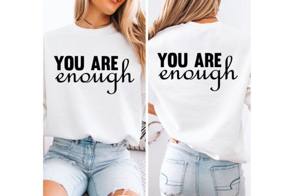 You Are Enough SVG: A Designer's Review for Embroidery